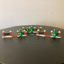 Dept 56 Treelined Courtyard Fence Christmas Village Accessory from 1992 - £15.57 GBP