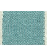 Artisan Handwoven Dollhouse Rug 5&quot;x7&quot; Wedgewood Blue #26, Wool on Cotton - £33.97 GBP