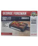 George Foreman Smokeless Grill Series Party Size Indoor/Outdoor GFS0172SB - £45.21 GBP