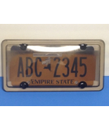 Anti Camera Tinted License Plate Shield + Black Bolt Caps | NEW 2023 3rd Gen.   - $39.99