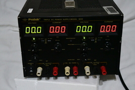 Protek 3033 Power Supply Triple Output with Dual 0-30V @1.5 Amp 515b2  - $125.00