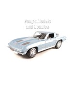 1963 Chevrolet Corvette C2 1/24 Scale Diecast Metal Model - BLUE - $40.27 CAD