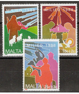 ZAYIX Malta B63-B65 MNH Semi-Postal Religion Shepherd Nativity Magi  080... - £2.36 GBP