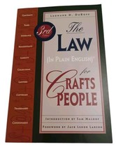 The Law (in Plain English) for Craftspeople by Leonard D. DuBoff  3rd Ed - £3.07 GBP