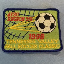 AYSO Region 275 1988 Tennessee Valley Fall Soccer Classic Patch - Collec... - $5.89