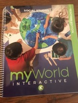 myWorld Interactive Social Studies K Teacher Edition 9780328973019 Homeschool - £20.17 GBP