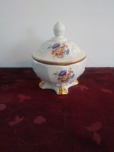 Vintage House Of Fuller Genuine Porcelain Sugar Bowl/Trinket Dish/Candle... - $15.83