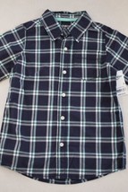 OSHKOSH B&#39;GOSH Boy&#39;s Short Sleeve Button Front Shirt size 6 New - £10.11 GBP