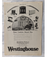1922 MOTOR BOATING WESTINGHOUSE BOAT PARTS YACHT PITTSBURGH ADVERTISING ... - $20.55 CAD