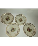VtgRare Rosenthal Selb Germany Sanssouci 4 Set Plates with Romantic Scen... - £57.23 GBP