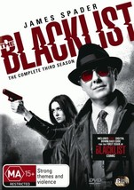 The Blacklist Season 3 DVD | James Spader | Region 4 &amp; 2 - £16.90 GBP