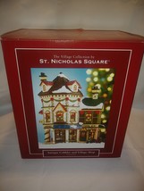 Kohl&#39;s St Nicholas Square Antique Cobbler and Village Shop (retired) - £23.95 GBP