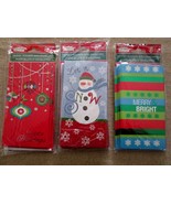 Lot of 3 New Packages of Assorted Christmas Money Holder Cards - See Des... - £8.67 GBP
