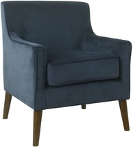 The Navy Homepop Davis Mid-Century Accent Chair. - £169.41 GBP