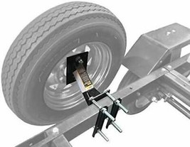 Trailer Spare Tire Wheel Mount Bracket Carrier Boat Utility Enclosed Pow... - £27.19 GBP