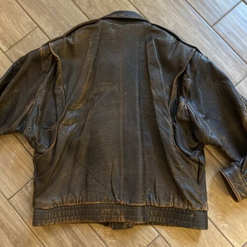 Roundtree & Yorke Leather A2 Bomber Jacket and 29 similar items