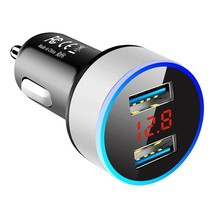 Car Charger For Cigarette Lighter Smart Phone USB Adapter Mobile Phone Charger D - £7.66 GBP