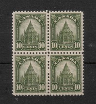 Canada  -  SC#173 Block/4 Mint NH  -  10 cent Library of Parliament  issue - $18.00
