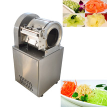 1.5KW Electric Vegetable Fruit Cutter Slicer Machine with 3mm 6mm Slicin... - £378.28 GBP