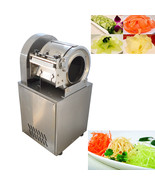 1.5KW Electric Vegetable Fruit Cutter Slicer Machine with 3mm 6mm Slicin... - €422,62 EUR