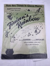 Finian’s Rainbow Vintage Sheet Music Musial - £9.98 GBP