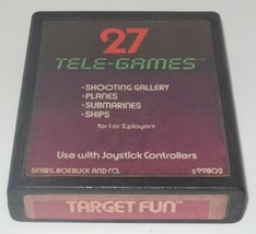 Vintage 1977 Atari 2600 Target Fun - 27 Tele-Games Rare HTF - £11.46 GBP