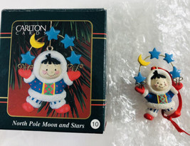 Carlton Cards North Pole Moon and Stars Little Heirloom Treasures Ornament BOX - £7.34 GBP