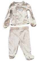 Newborn Sleepers Lot Little Me NEW Carter’s Mittens Baby NB Pajamas image 4