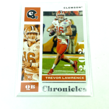 Trevor Lawrence 2021 Panini Chronicles Draft Picks Rookie Card #1 NFL Jaguars - £1.50 GBP