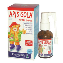 Apis gola oral spray for kids 20ml with acerola juice, propolis, sage an... - $26.39