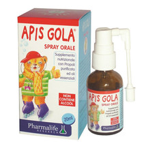 Apis gola oral spray for kids 20ml with acerola juice, propolis, sage and thyme - £20.64 GBP