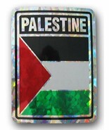 K&#39;s Novelties Wholesale Lot 6 Palestine Country Flag Reflective Decal Bu... - $12.06 CAD