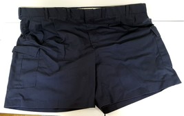 Riverside Cargo Shorts Navy Blue Poly/Cotton 4 Pocket Size 46 Waist Neve... - $26.72