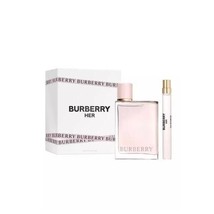 Burberry Her 100ml 3.3.Oz Eau De Parfum Spray+10ml 0.33.O EDP Spr 2 Pcs Set - $143.55