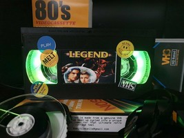 Retro VHS Lamp,Legend,Top Quality Amazing Gift For Any Movie Fan,Man Cave Ideas  - £14.98 GBP