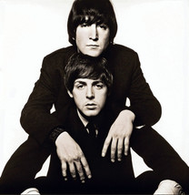 FRAMED CANVAS PRINT photograph OF John Lennon and Paul Mccartney, Januar... - $39.59+