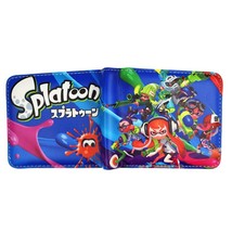 Game Splatoon Wallet Short Purse With Coin Pocket Money Bag for Young - £14.67 GBP