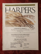 HARPERs Magazine June 2002 Barry Lynn Charles Bowden Rich Cohen Haruki Murakami - £9.20 GBP