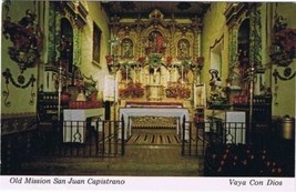 Capistrano California Postcard Mission San Juan - £2.33 GBP