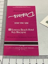 2 Different Matchbook Covers  Sonesta Beach Hotel   Key Biscayne,  Florida  gmg - $14.85