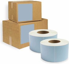 4000 Zebra Eltron Direct Thermal Shipping Labels 4x6 Blue 3-Core - £159.70 GBP