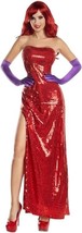 Party King Women&#39;s Toon Starlet Sexy Costume Dress Set Red Small - £19.57 GBP