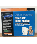 Linksys BEFCMU10 EtherFast Cable Modem With USB &amp; Ethernet Connection - £23.46 GBP