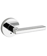 Kwikset 730HFL RDT Halifax Privacy Lever Set Entry Door in Polished Chrome - $38.21