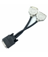 NEW Dell Dual DVI Y Splitter Cable Adapter for ATI Radeon B629 Video Card - $27.99