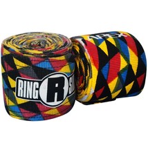 New Ringside Apex Kick Boxing MMA Handwraps Hand Wrap Wraps 180 - Multi ... - £11.18 GBP