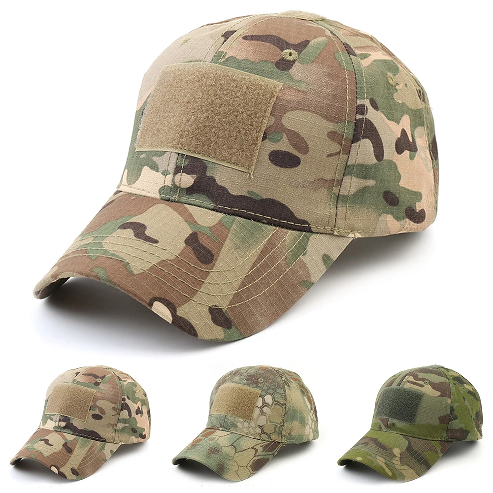New Caps Camo Unisex Baseball Hat Trucker Gorras Tactical Cap Camouflage - £13.49 GBP