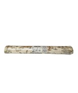 Vtg Stylel-Tex Fabric Backed Wallcovering Wallpaper Brown Mushroom Kitch... - $53.69 CAD