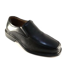 La Milano A1720 Black Leather Extra Wide (EEE) Men&#39;s Slip On Dress Shoe  - $69.00