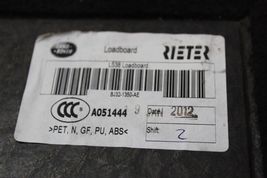 12-17 RANGE ROVER EVOQUE Load Board Trunk Liner Carpet F083 image 11